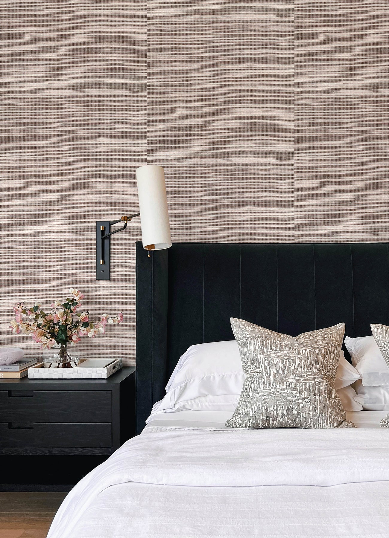 Kenter Taupe Sisal Wallpaper by Scott Living Wallpaper A-Street Prints   