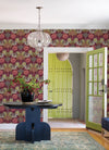 Mandeville Multicolor Tropical Paradise Wallpaper by Scott Living Wallpaper A-Street Prints   