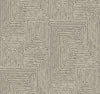 Mortenson Taupe Geometric Wallpaper by Scott Living Wallpaper A-Street Prints Double Roll Taupe 