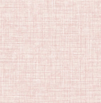 Tuckernuck Pink Linen Wallpaper Wallpaper A-Street Prints Double Roll Pink 