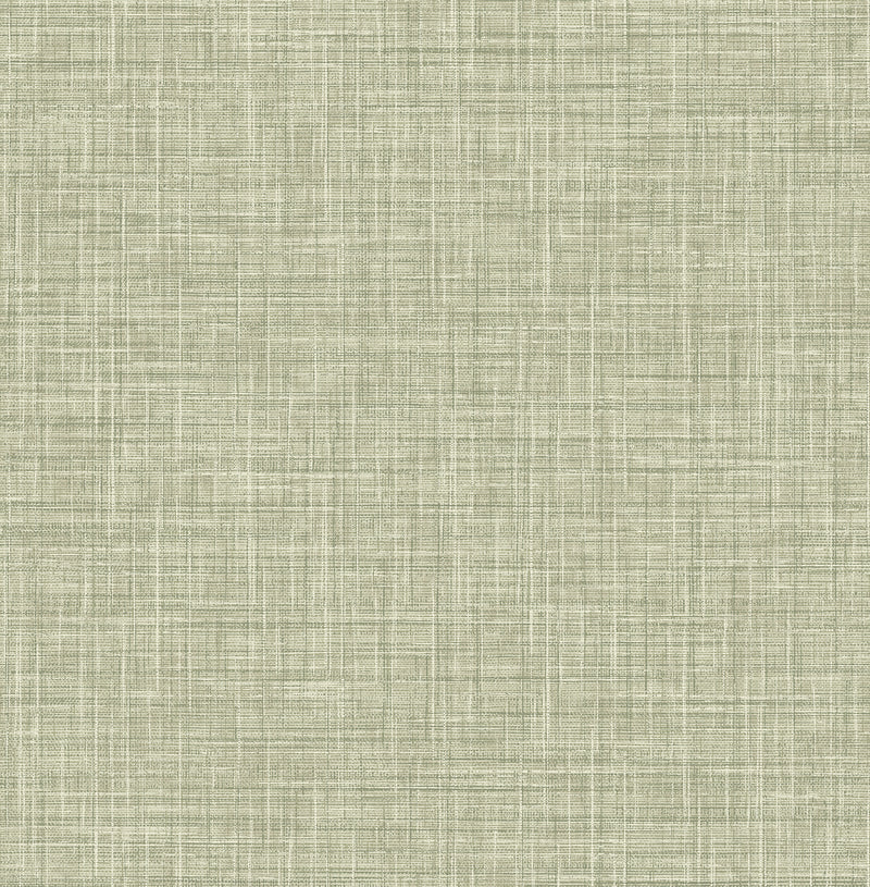 Tuckernuck Pink Linen Wallpaper Wallpaper A-Street Prints Double Roll Green 