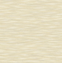 Benson Light Blue Faux Fabric Wallpaper Wallpaper A-Street Prints Double Roll Yellow 