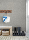 Emerson Blue Linen Wallpaper Wallpaper A-Street Prints   