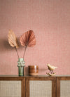 Emerson Blue Linen Wallpaper Wallpaper A-Street Prints   