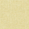 Emerson Blue Linen Wallpaper Wallpaper A-Street Prints Double Roll Yellow 