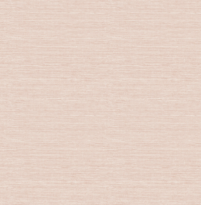 Agave Light Blue Faux Grasscloth Wallpaper Wallpaper A-Street Prints Double Roll Light Pink 