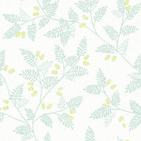 Ardell Light Green Botanical Wallpaper Wallpaper A-Street Prints Double Roll Seafoam 