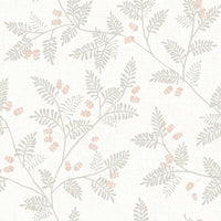 Ardell Light Green Botanical Wallpaper Wallpaper A-Street Prints Double Roll Taupe 