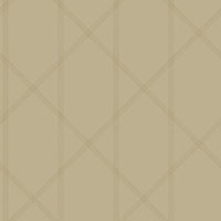 Walcott Light Green Stitched Trellis Wallpaper Wallpaper A-Street Prints Double Roll Taupe 