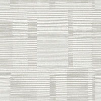 Callaway Light Blue Woven Stripes Wallpaper Wallpaper A-Street Prints Double Roll Grey 