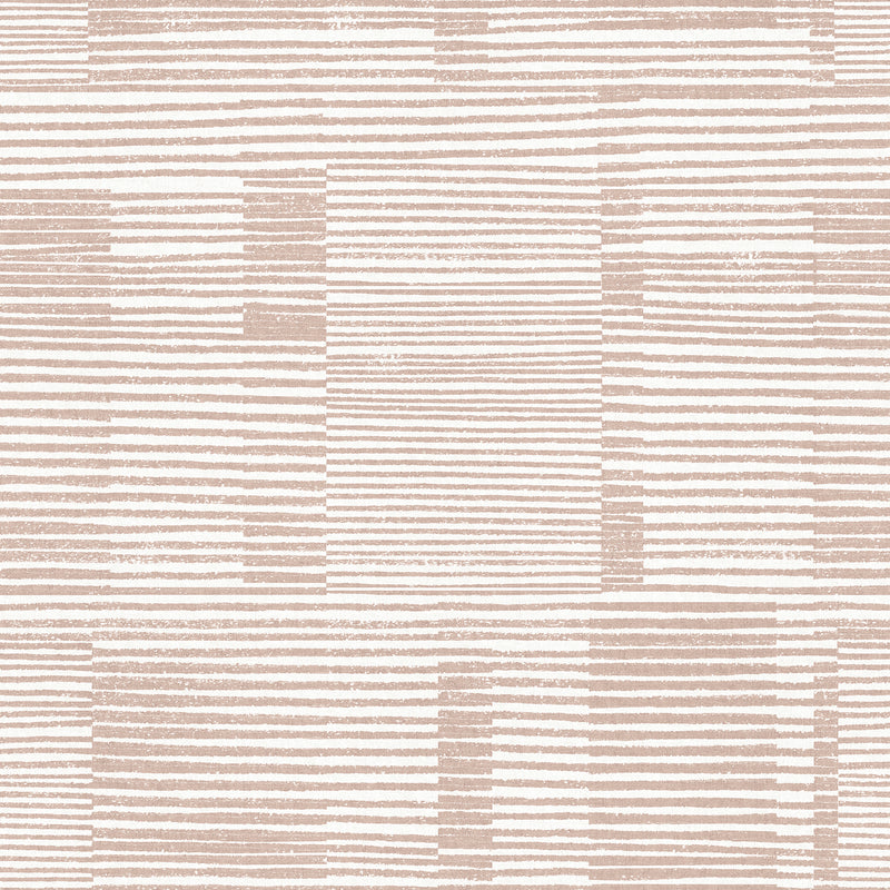 Callaway Light Blue Woven Stripes Wallpaper Wallpaper A-Street Prints Double Roll Pink 