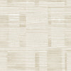 Callaway Light Blue Woven Stripes Wallpaper Wallpaper A-Street Prints Double Roll Beige 