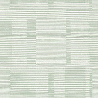 Callaway Light Blue Woven Stripes Wallpaper Wallpaper A-Street Prints Double Roll Green 