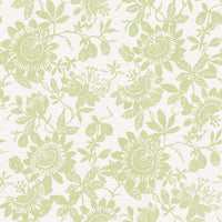 Helen Light Green Floral Trail Wallpaper Wallpaper A-Street Prints Double Roll Light Green 