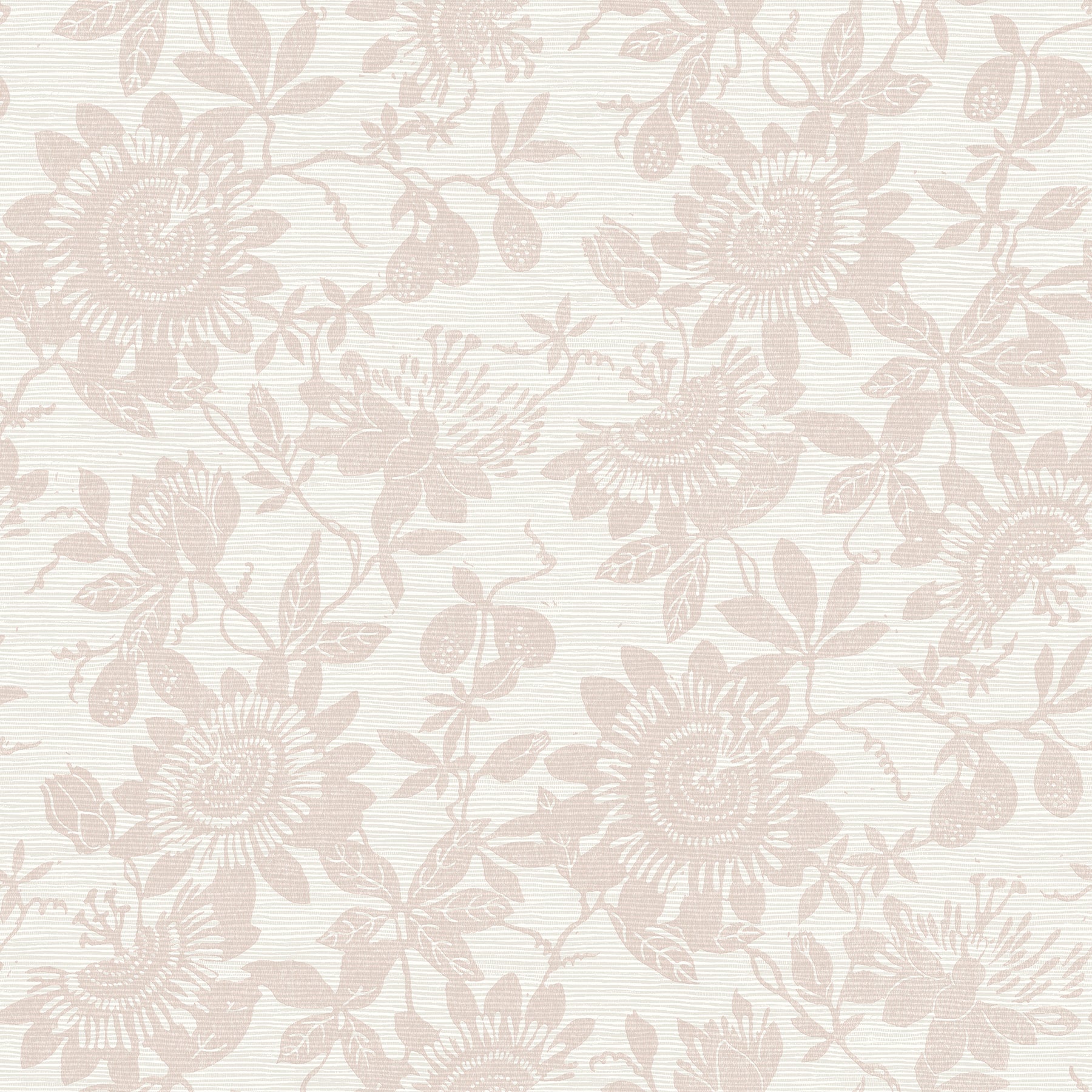 Helen Light Green Floral Trail Wallpaper Wallpaper A-Street Prints Double Roll Mauve 