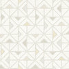 Jekyl Green Triangles Wallpaper Wallpaper A-Street Prints Double Roll Beige 