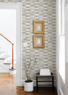 Braden Grey Tile Wallpaper Wallpaper A-Street Prints   