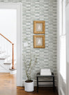 Braden Grey Tile Wallpaper Wallpaper A-Street Prints   