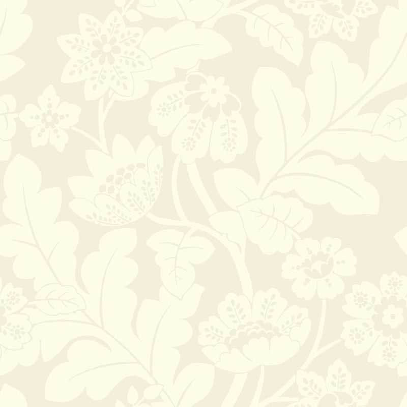 Augusta Pink Flock Damask Wallpaper Wallpaper A-Street Prints Double Roll White 