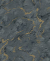 Silenus Gold Marbled Wallpaper Wallpaper A-Street Prints Double Roll Denim 