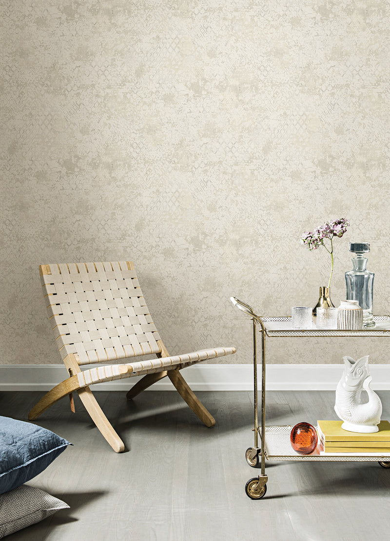 Zilarra Pearl Abstract Snakeskin Wallpaper Wallpaper A-Street Prints   