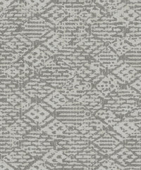 Helene Silver Glitter Geometric Wallpaper Wallpaper A-Street Prints Double Roll Pewter 