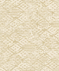 Helene Silver Glitter Geometric Wallpaper Wallpaper A-Street Prints Double Roll Gold 