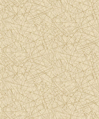 Bulan Champagne Abstract Lines Wallpaper Wallpaper A-Street Prints Double Roll Gold 