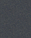 Bulan Champagne Abstract Lines Wallpaper Wallpaper A-Street Prints Double Roll Dark Blue 