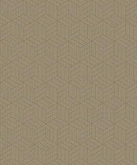 Izarra Copper Geometric Block Wallpaper Wallpaper A-Street Prints Double Roll Copper 