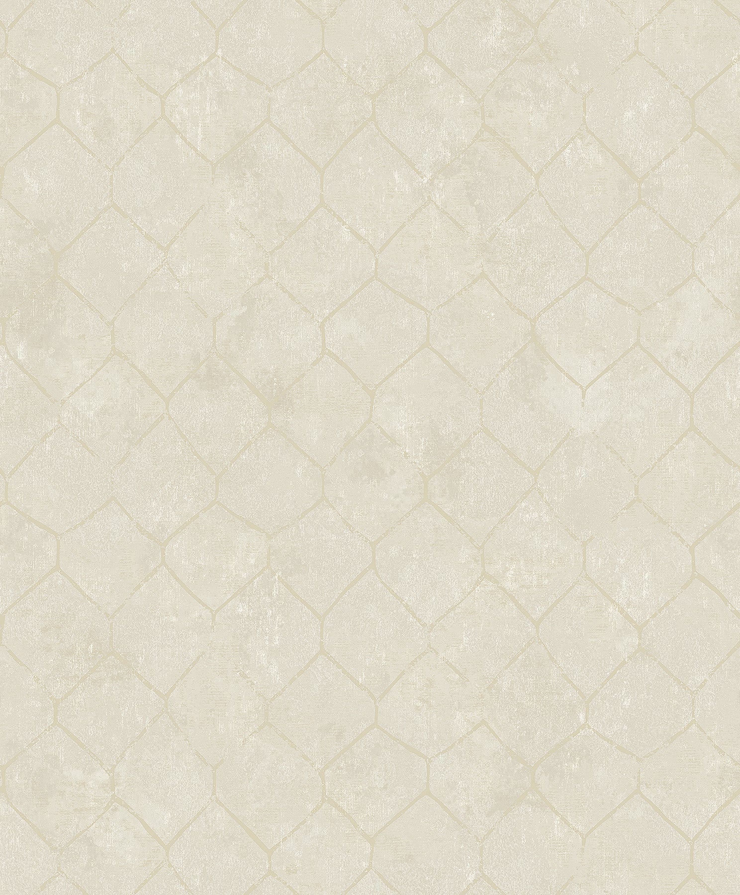 Rauta Pearl Hexagon Tile Wallpaper Wallpaper A-Street Prints Double Roll Pearl 