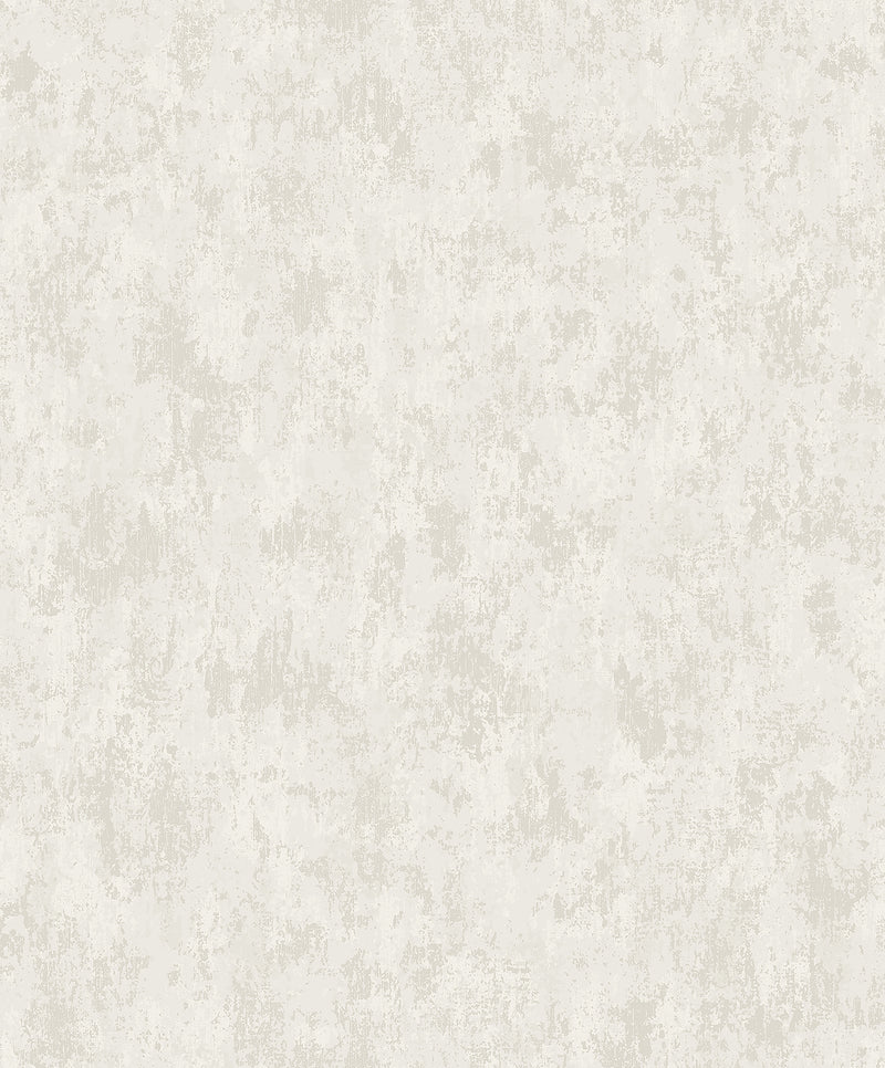 Haliya White Metallic Plaster Wallpaper Wallpaper A-Street Prints Double Roll White 