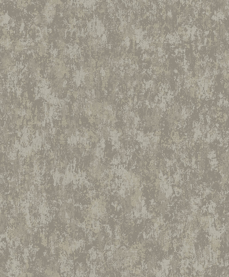 Haliya White Metallic Plaster Wallpaper Wallpaper A-Street Prints Double Roll Sterling 