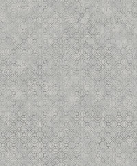 Khauta Champagne Floral Geometric Wallpaper Wallpaper A-Street Prints Double Roll Sterling 