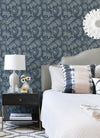 Maeve Butter Jacobean Trail Wallpaper Wallpaper A-Street Prints   