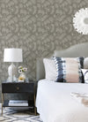 Maeve Butter Jacobean Trail Wallpaper Wallpaper A-Street Prints   