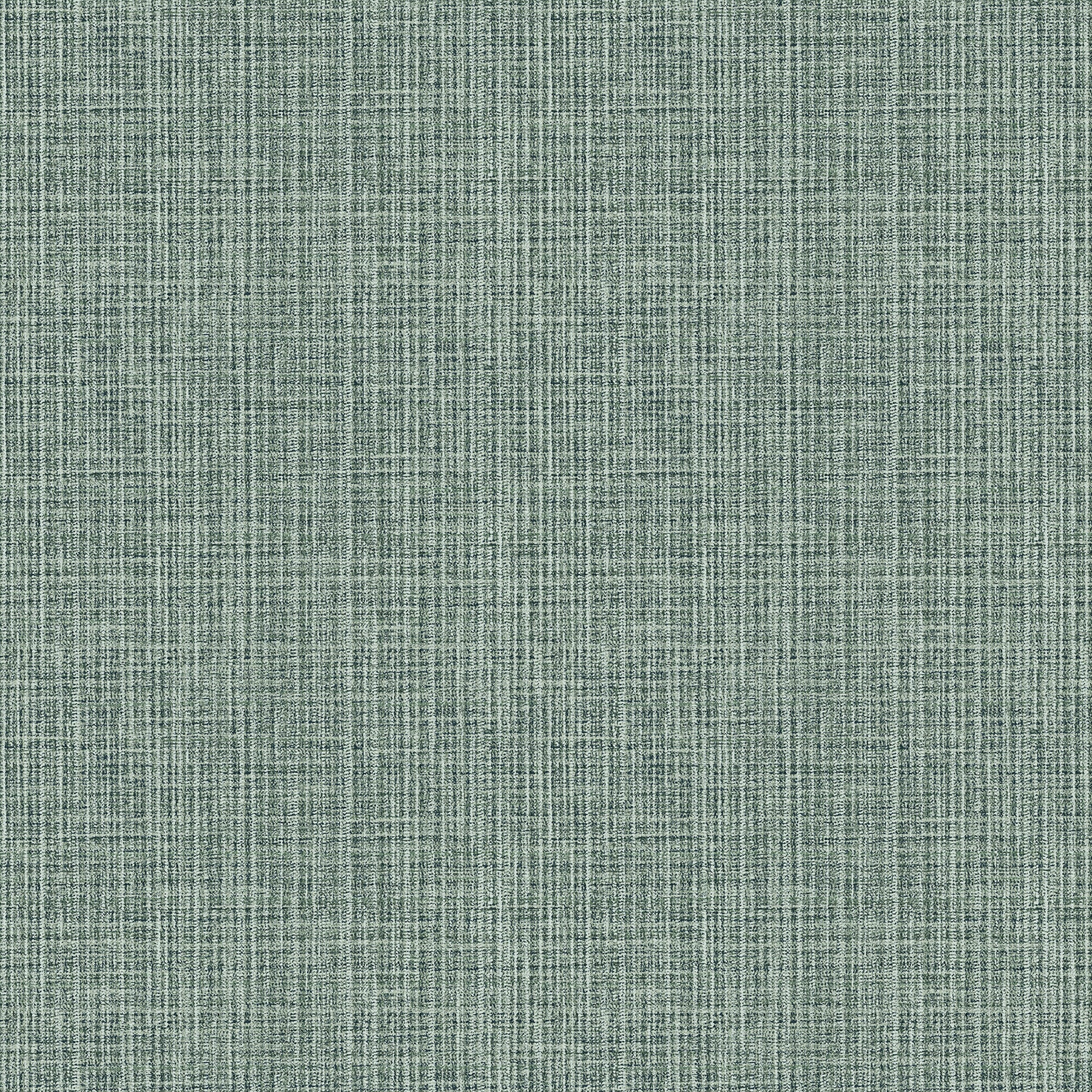 Kantera Blue Fabric Texture Wallpaper Wallpaper A-Street Prints Double Roll Green 