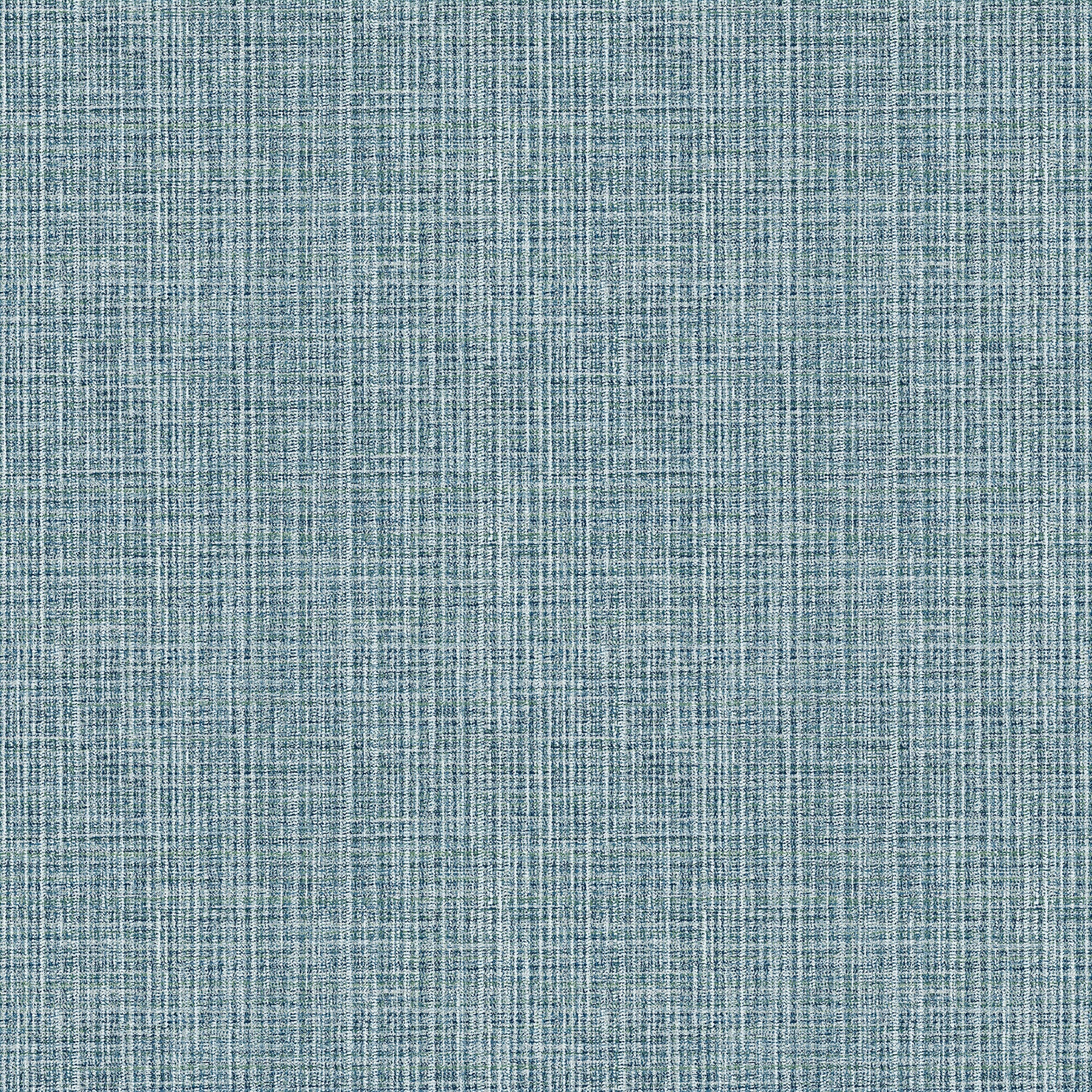 Kantera Blue Fabric Texture Wallpaper Wallpaper A-Street Prints Double Roll Blue 