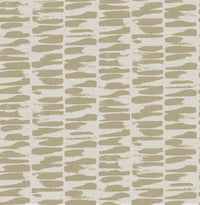 Myrtle Black Abstract Stripe Wallpaper Wallpaper A-Street Prints Double Roll Gold 