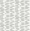 Myrtle Black Abstract Stripe Wallpaper Wallpaper A-Street Prints Double Roll Grey 