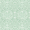 Lyon Blue Geometric Key Wallpaper Wallpaper A-Street Prints Double Roll Green 