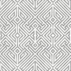 Lyon Blue Geometric Key Wallpaper Wallpaper A-Street Prints Double Roll Grey 