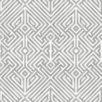 Lyon Blue Geometric Key Wallpaper Wallpaper A-Street Prints Double Roll Grey 