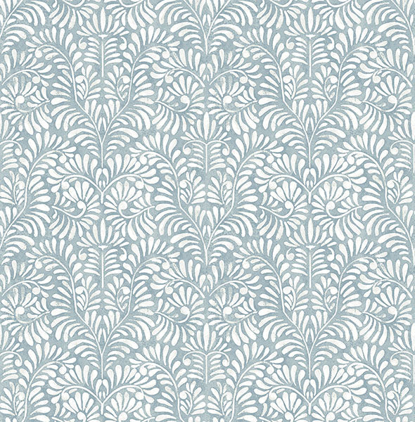 Elma Honey Fiddlehead Wallpaper – York Wallcoverings