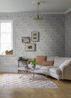 Hava Light Blue Meadow Flowers Wallpaper Wallpaper A-Street Prints   