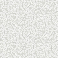 Lindlöv Grey Leafy Vines Wallpaper Wallpaper A-Street Prints Double Roll Grey 