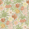 Cecilia Chartreuse Tulip and Daffodil Wallpaper Wallpaper A-Street Prints Double Roll Chartreuse 