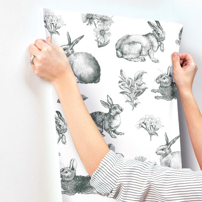 Bunny Toile Wallpaper – York Wallcoverings