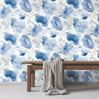 Watercolor Bouquet Wallpaper Wallpaper York Wallcoverings   