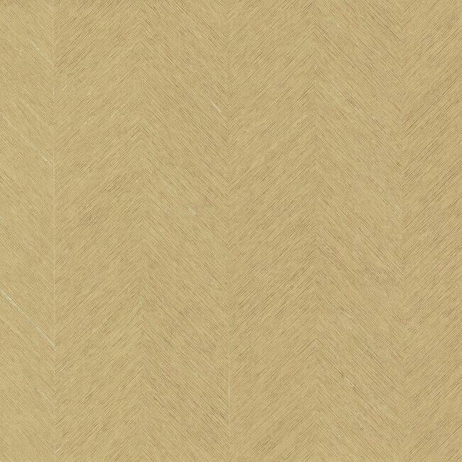 Metallic Chevron Wallpaper Wallpaper Antonina Vella Yard Oatmeal 